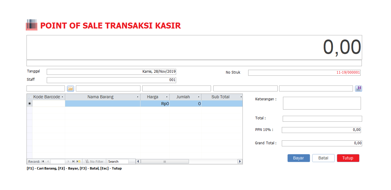 Aplikasi kasir gratis, aplikasi toko gratis untuk UKM indonesia