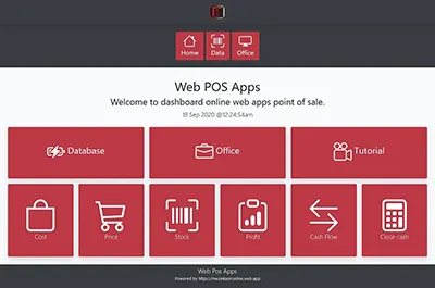 Update versi dari desktop mode ke cloud version dengan web admin panel dan website integrasi.